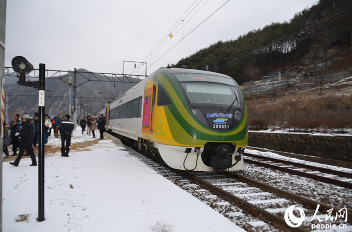 火車旅行是當下韓國最熱門的一種出行方式。 李美林 攝